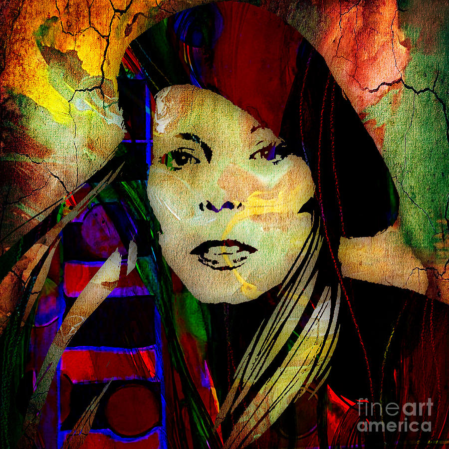 Joni Mitchell Collection #2 Mixed Media by Marvin Blaine