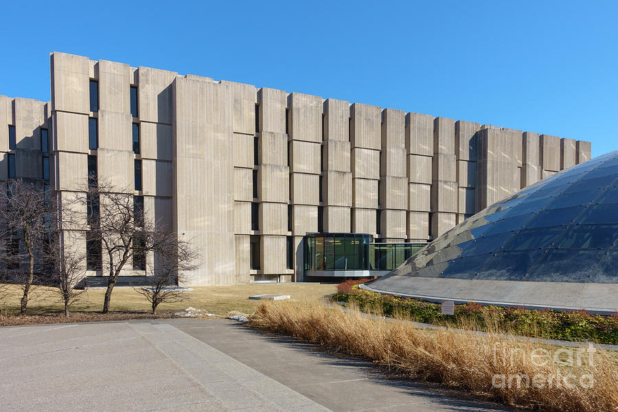 Joseph Regenstein Library Photograph by Jannis Werner - Fine Art America