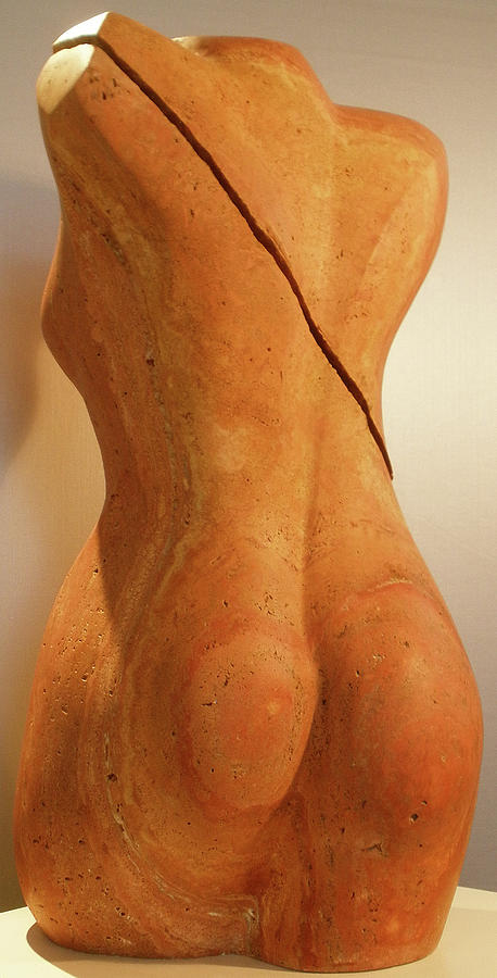 Female Torso Sculpture - Journey Of Faith  #2 by Angelika Kade