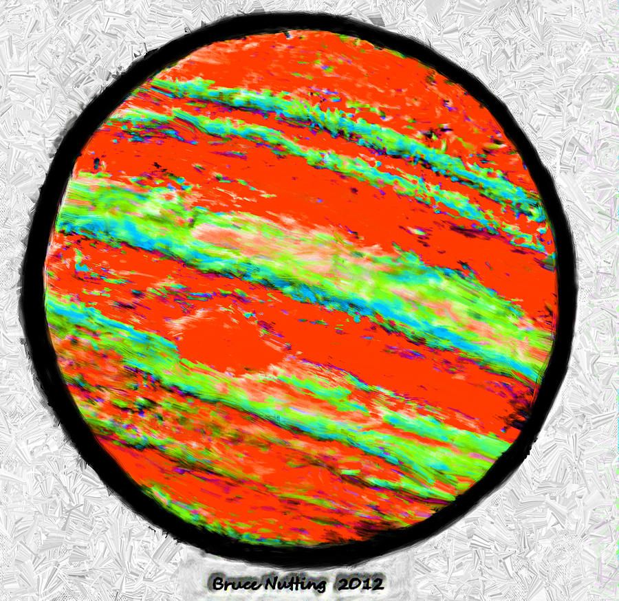 Jupiter in Many Colors #7 Painting by Bruce Nutting