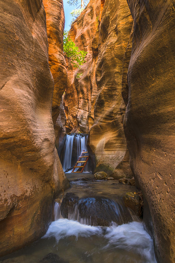 Waterfall Photograph - Kanarraville Creek #2 by Dustin LeFevre