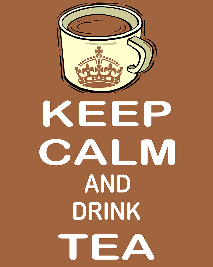 Mug Photograph - Keep Calm And Drink Tea #2 by Daryl Macintyre
