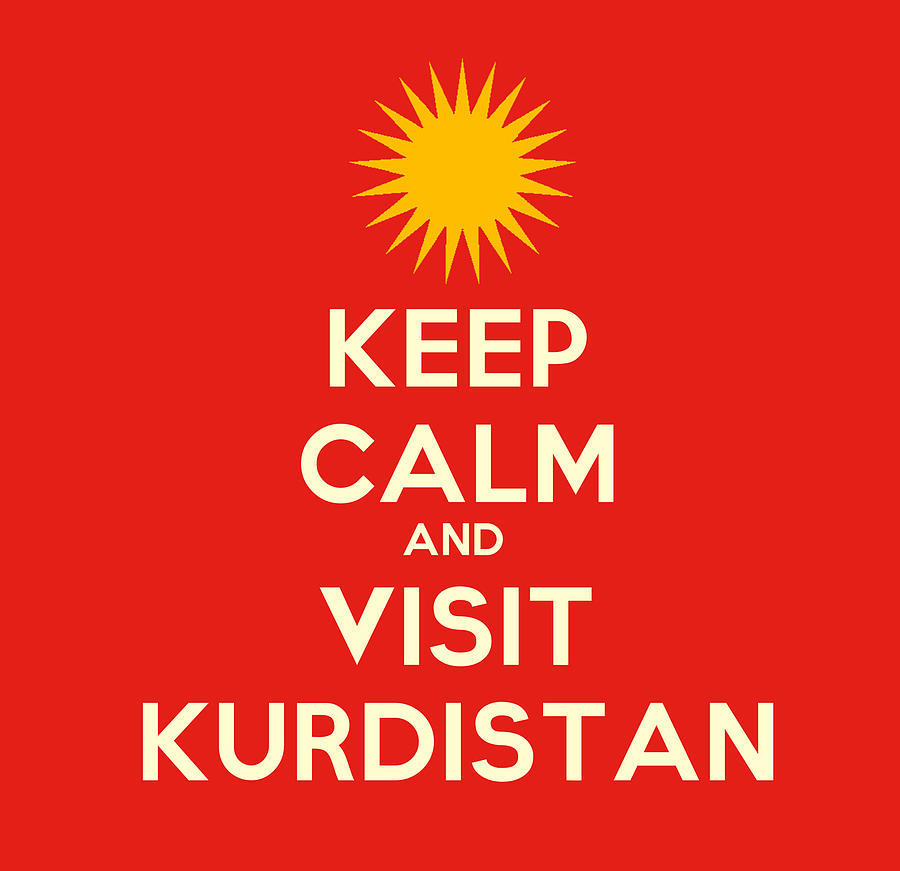 Keep Calm And Visit Kurdistan #2 Painting by Celestial Images