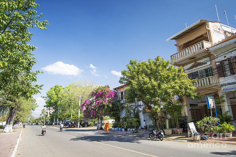 Kep town centre street in cambodia Photograph by JM Travel Photography ...