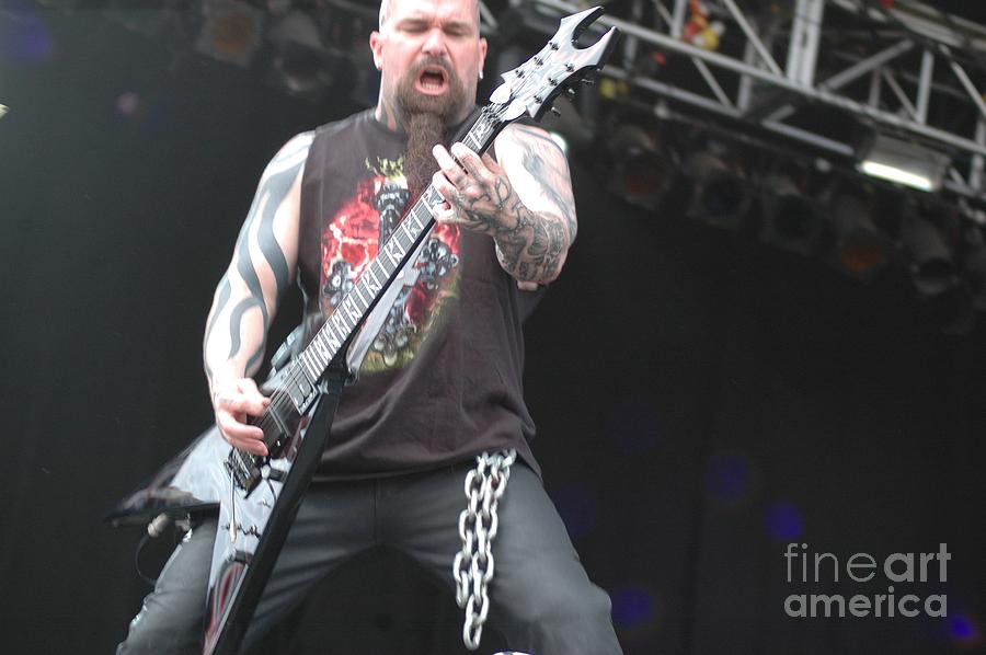 Kerry King from Slayer #2 Photograph by Jenny Potter