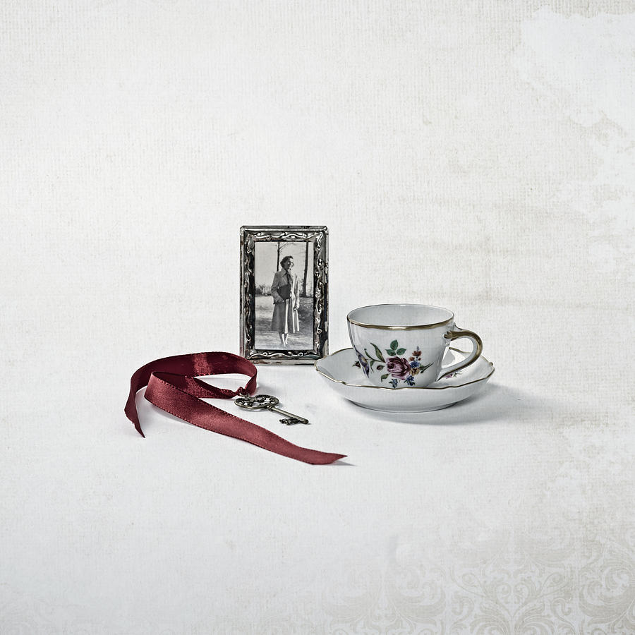 Coffee Photograph - Key To My Memories #2 by Joana Kruse