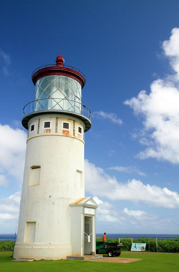 Kilauea Lighthouse Located On Kilauea #2 Photograph by David R. Frazier ...