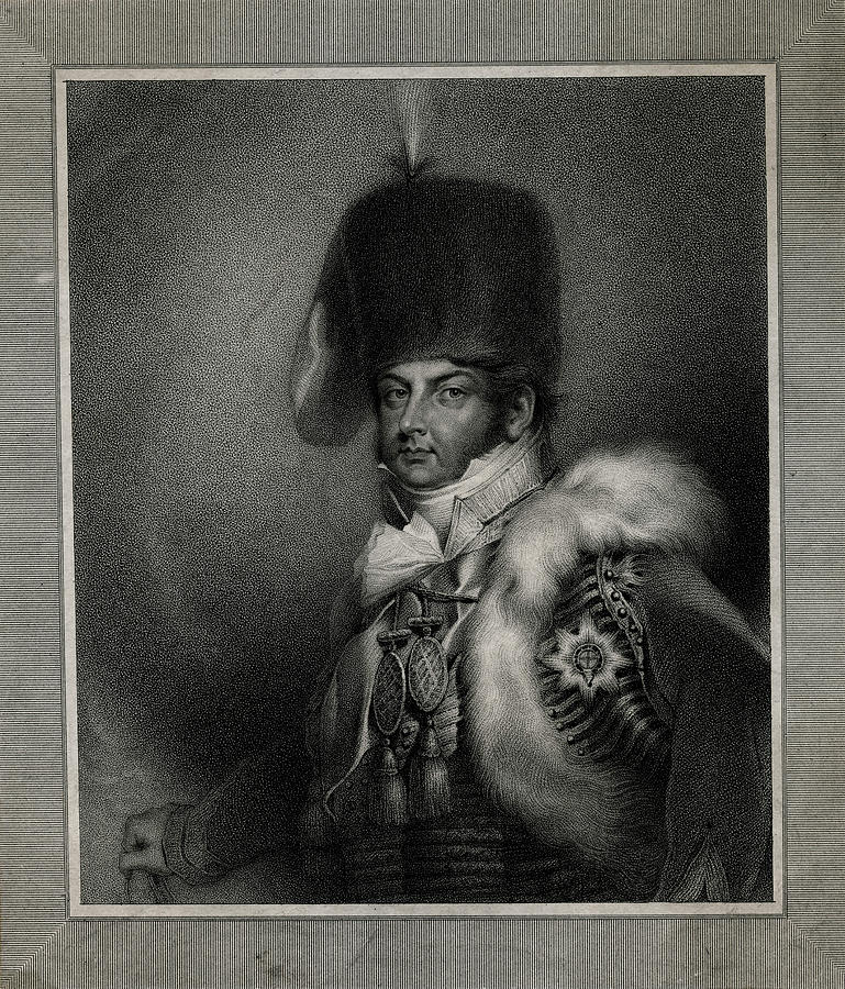 King George Iv Of England Half-length Drawing by Mary Evans Picture ...