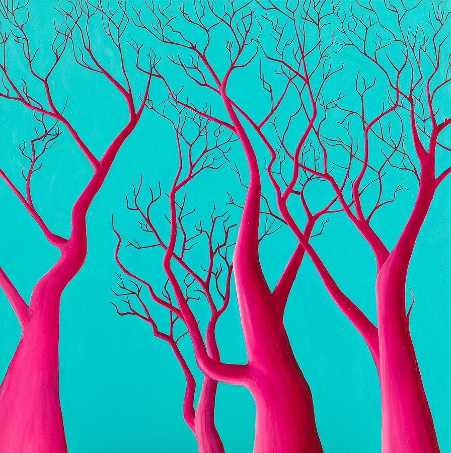 Tree Painting - King of Limbs by Ellen Patton