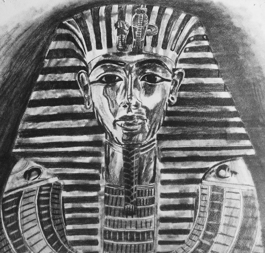 King Tutankhamun Drawing