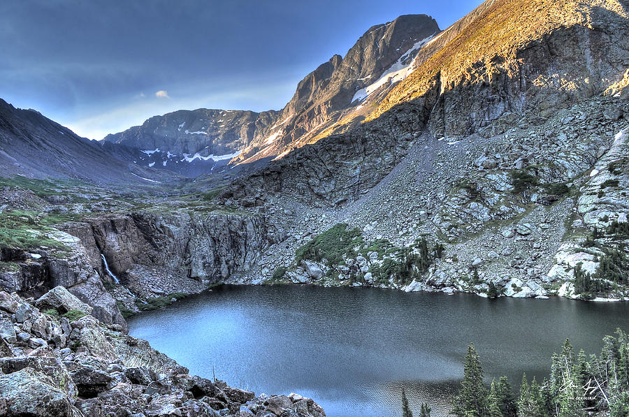 Kit Carson Peak and Willow Lake Photograph by Aaron Spong