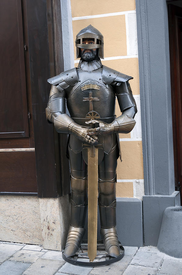 Knight armour. Photograph by Fernando Barozza | Fine Art America
