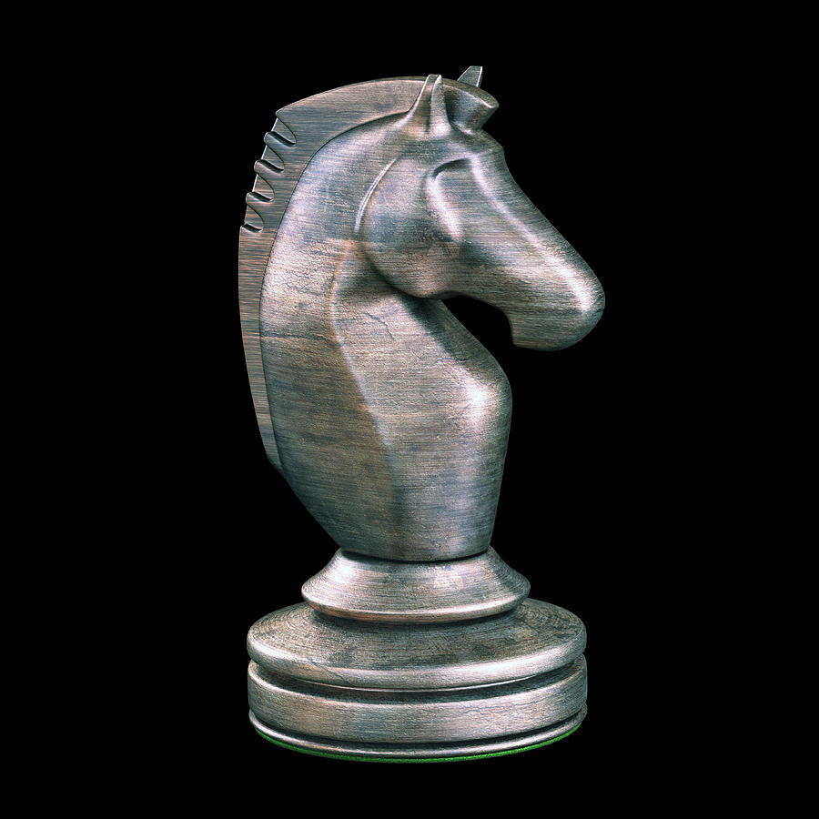 Knight Chess Piece Photograph by Ktsdesign