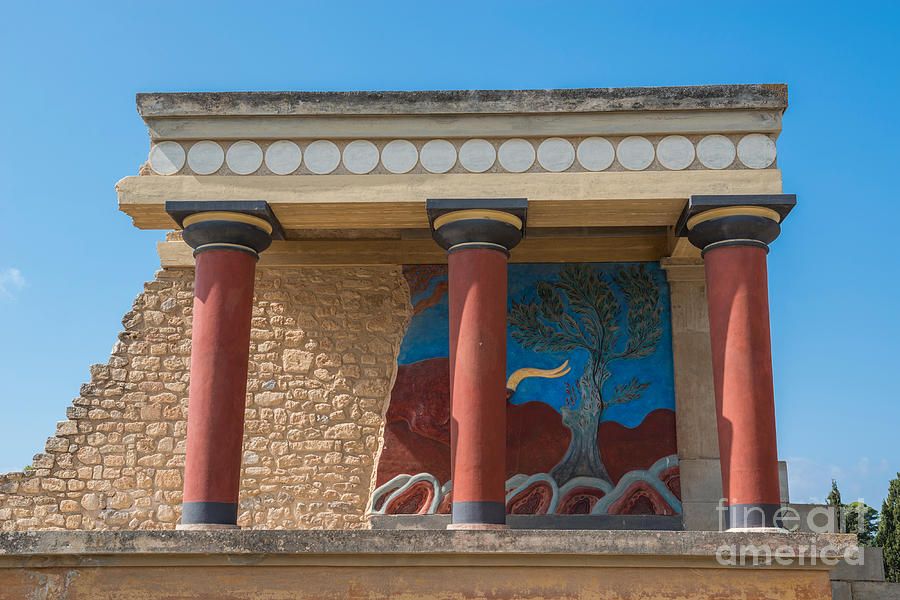 Knossos Palace Photograph