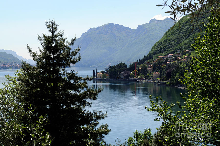 Lake Como Italy  #2 Photograph by Haleh Mahbod