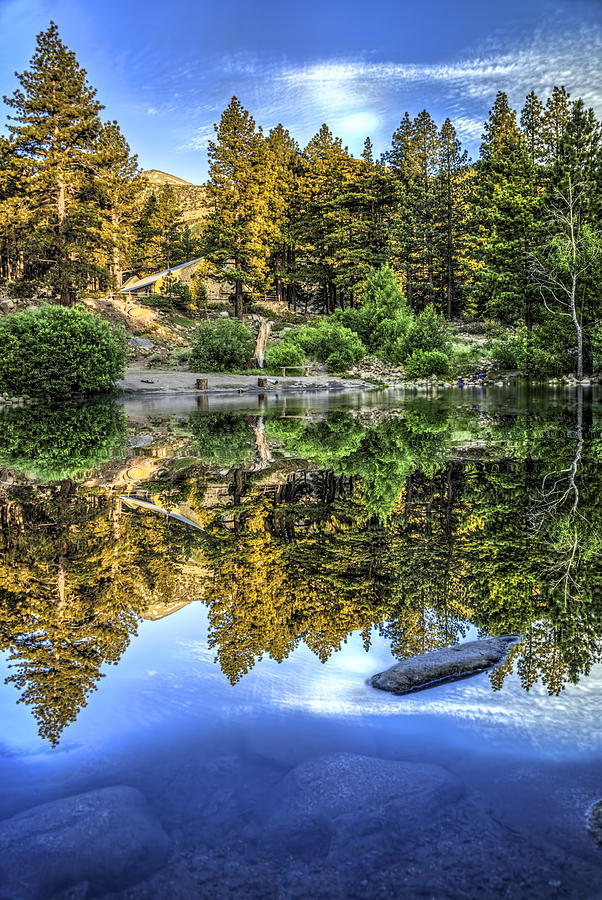 Lake Reflections #1 Photograph by Maria Coulson