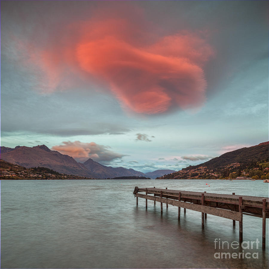 Lake Wakatipu Queenstown New Zealand Photograph by Colin and Linda McKie