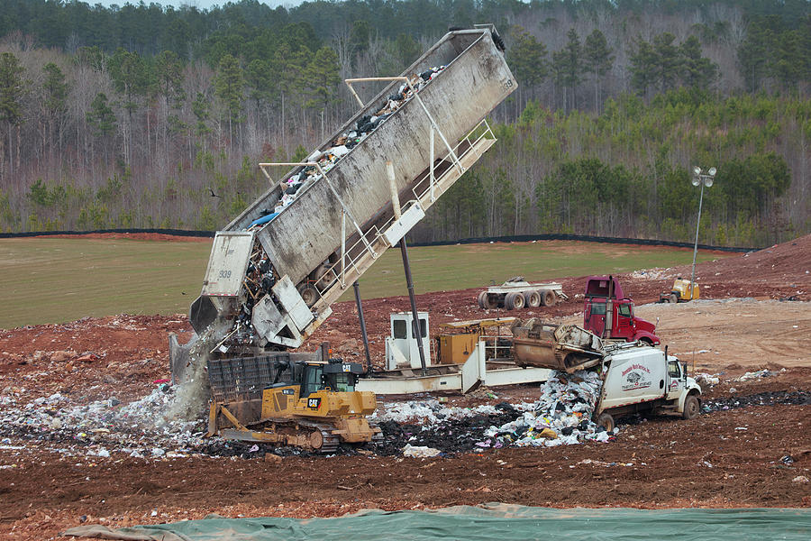 Landfill Waste Disposal Site #2 Photograph by Science Photo Library Landfill Waste Disposal Site #2 Photograph by Science Photo Library