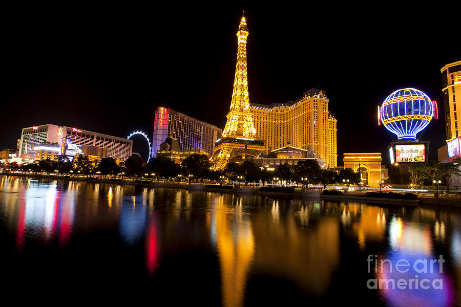 Las Vegas Nightlife #2 Photograph by Anthony Totah