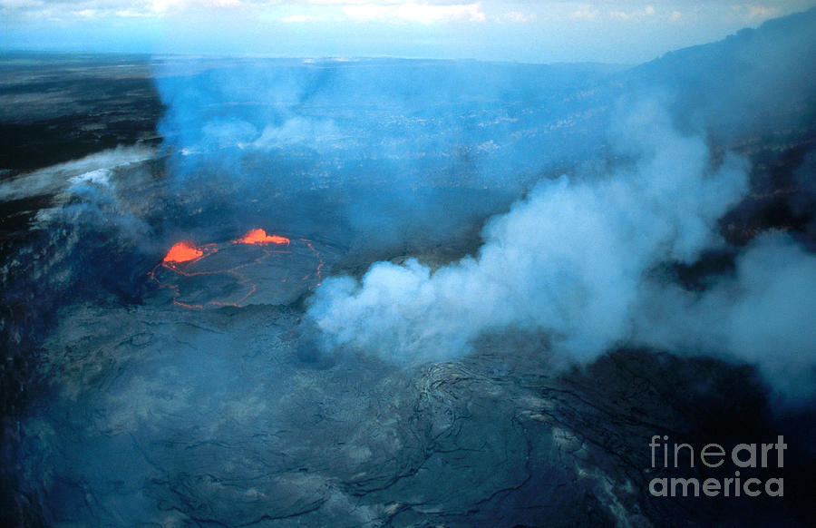 Lava Lake, Kilauea Volcano, Hawaii #2 Photograph by Gregory G. Dimijian, M.D.