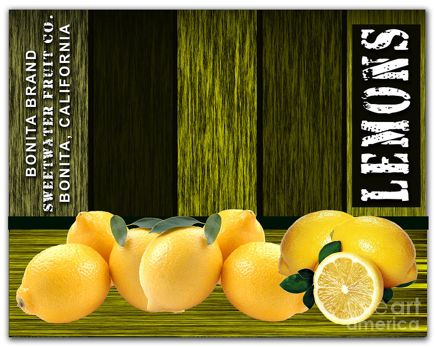Lemon Mixed Media - Lemon Farm #4 by Marvin Blaine