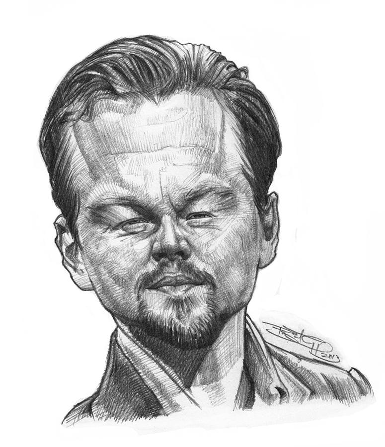 Leonardo DiCaprio Drawing by Sri Priyatham Fine Art America
