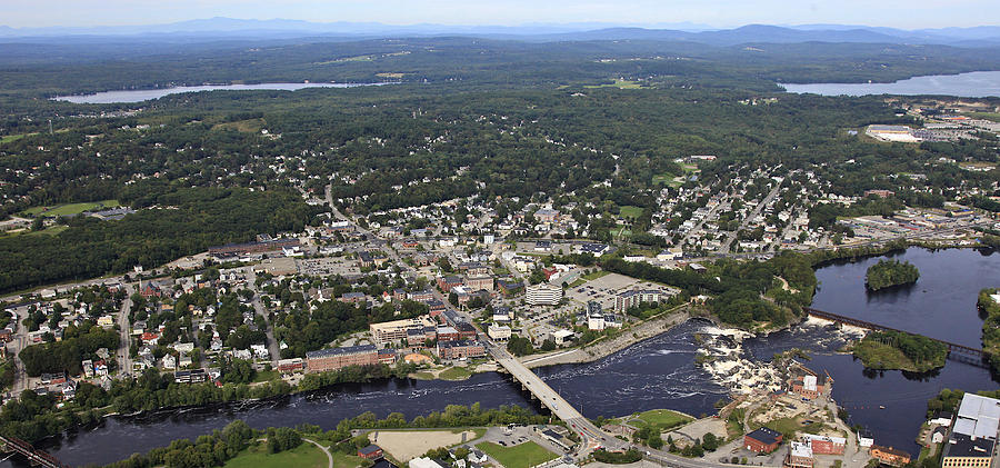 Lewiston, Maine Photograph By Dave Cleaveland - Pixels