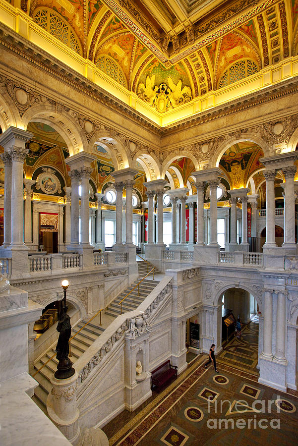 Library of Congress #2 Photograph by Brian Jannsen
