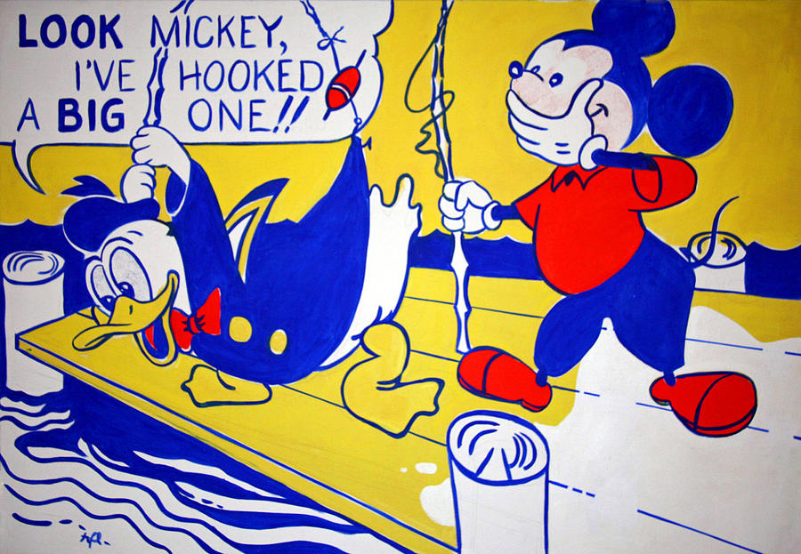 Lichtensteins Look Mickey Photograph by Cora Wandel