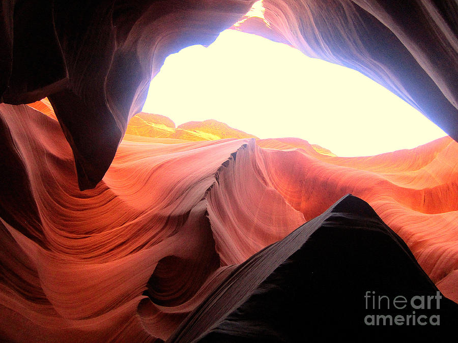 light symphony of Antelope canyon #3 Photograph by Kumiko Mayer