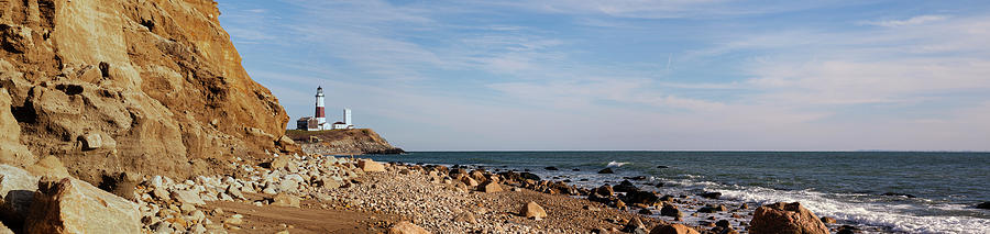 Lighthouse At Montauk Point, Long #2 Photograph by Alex Potemkin