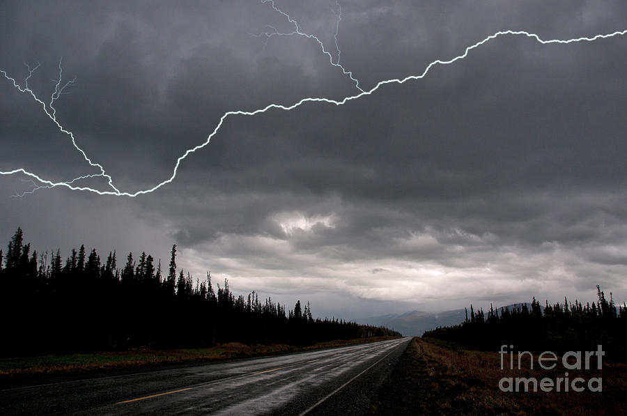 Lightning Photograph by Mark Newman - Fine Art America