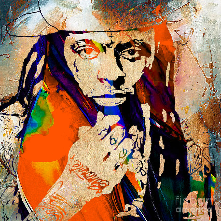 Lil Wayne Collection #30 Mixed Media by Marvin Blaine