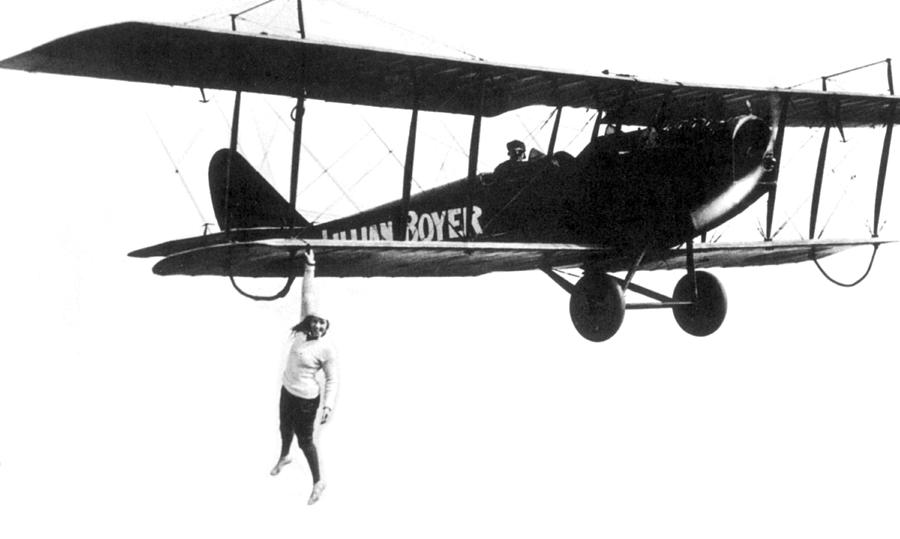 Lillian Boyer, American Daredevil Wing #4 Photograph by Science Source