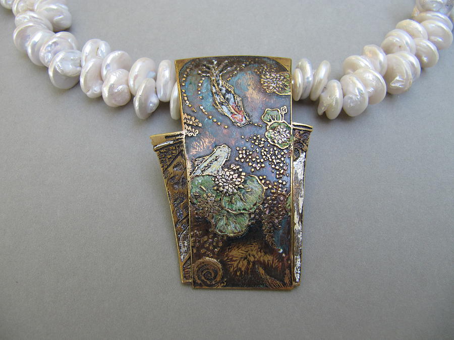 Lily Pond #3 Jewelry by Brenda Berdnik