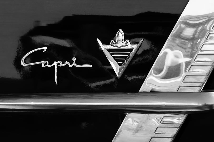 Lincoln Capri Emblem #2 Photograph by Jill Reger