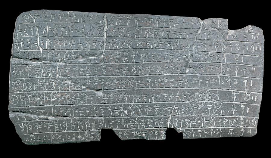 Winslow Homer Photograph - Linear B Tablet #2 by David Parker