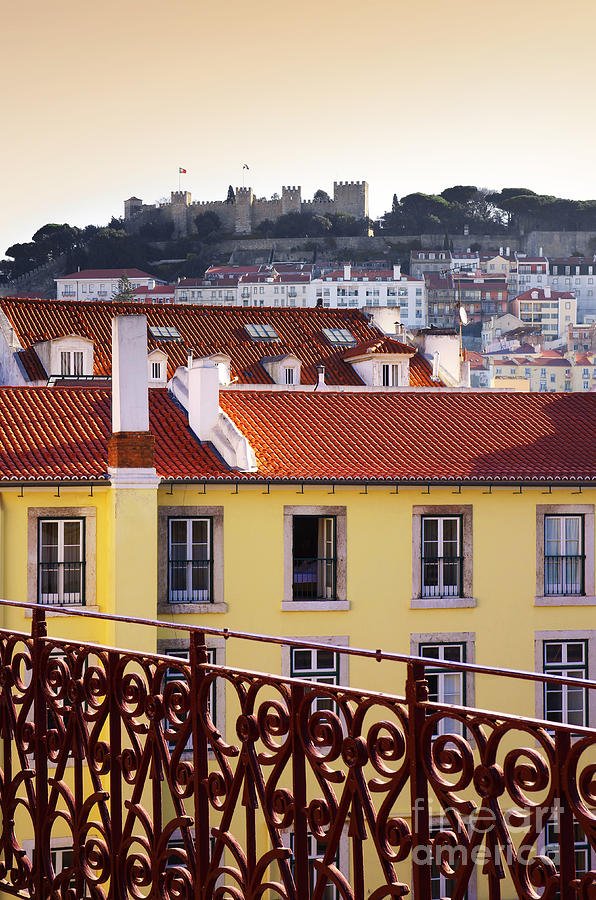 Architecture Photograph - Lisbon View #2 by Carlos Caetano