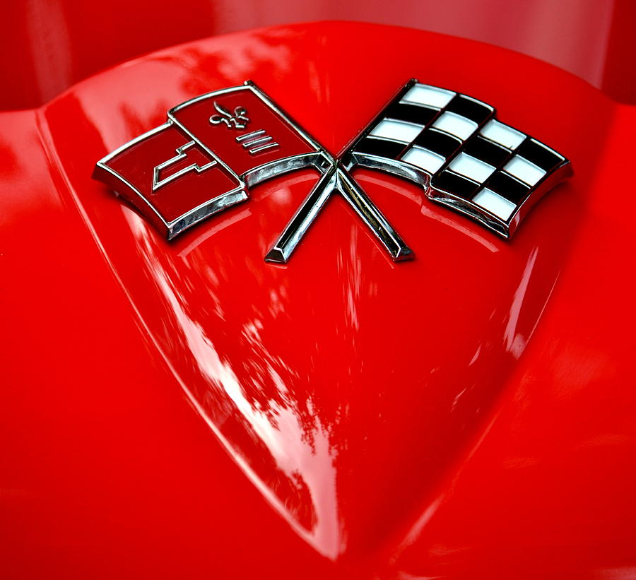 Little Red Corvette #2 Photograph by Dean Ferreira