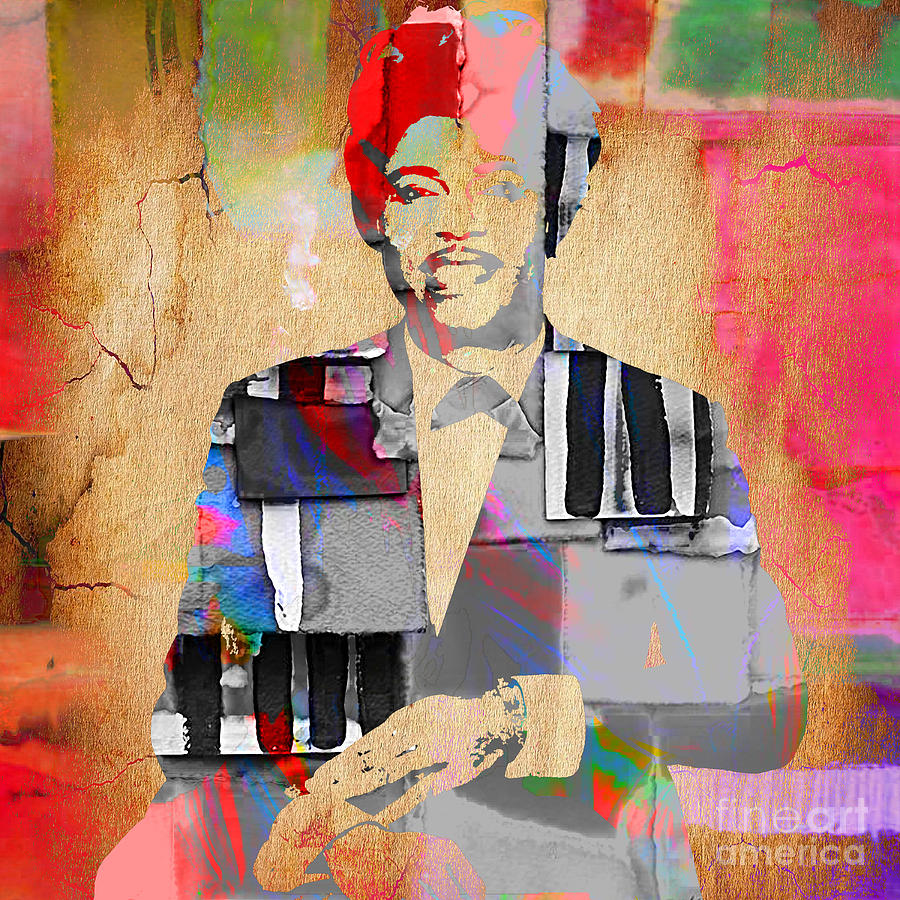 Little Richard Mixed Media - Little Richard Collection #2 by Marvin Blaine