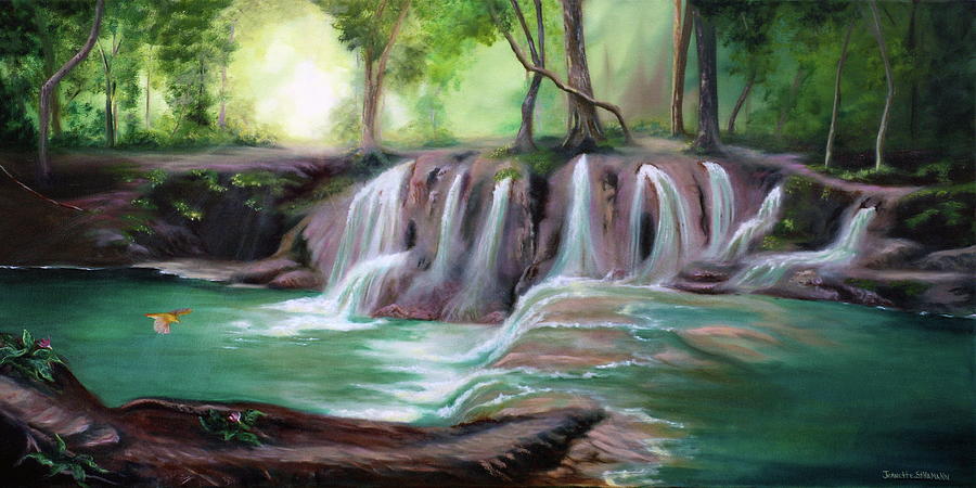Living Waters Painting by Jeanette Sthamann