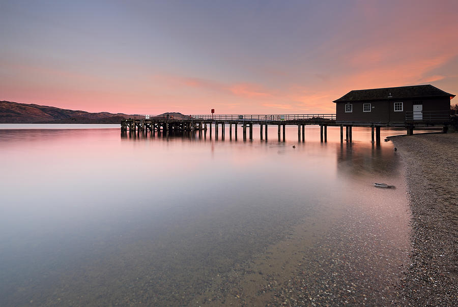 Loch Lomond Sunset Photograph by Grant Glendinning