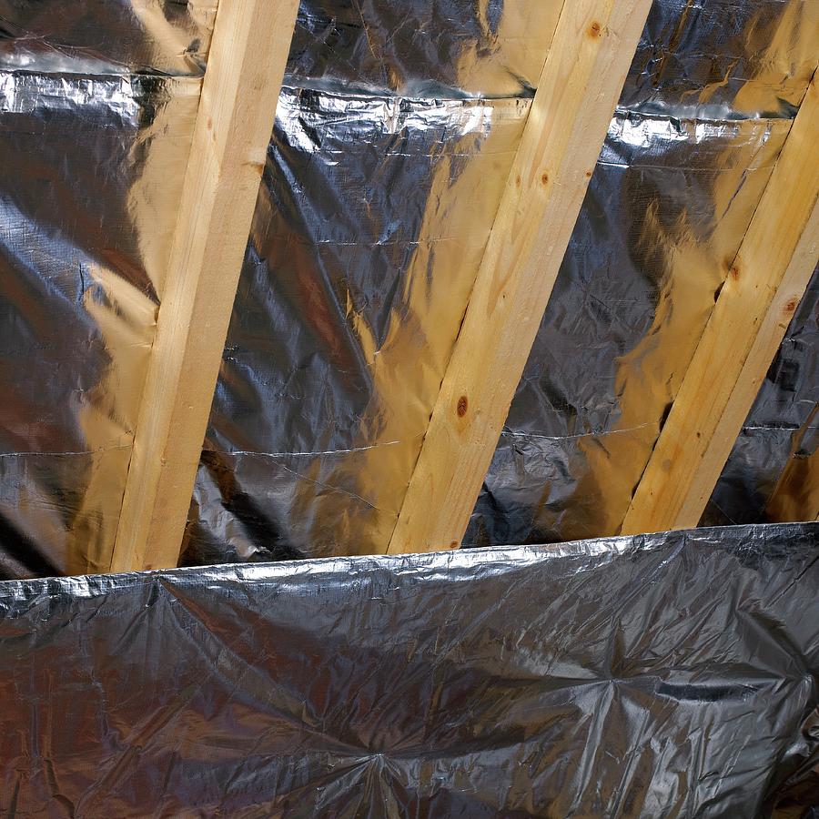 Loft Insulation #2 Photograph by Mark Sykes/science Photo Library