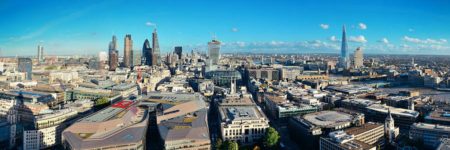 London City Rooftop Photograph