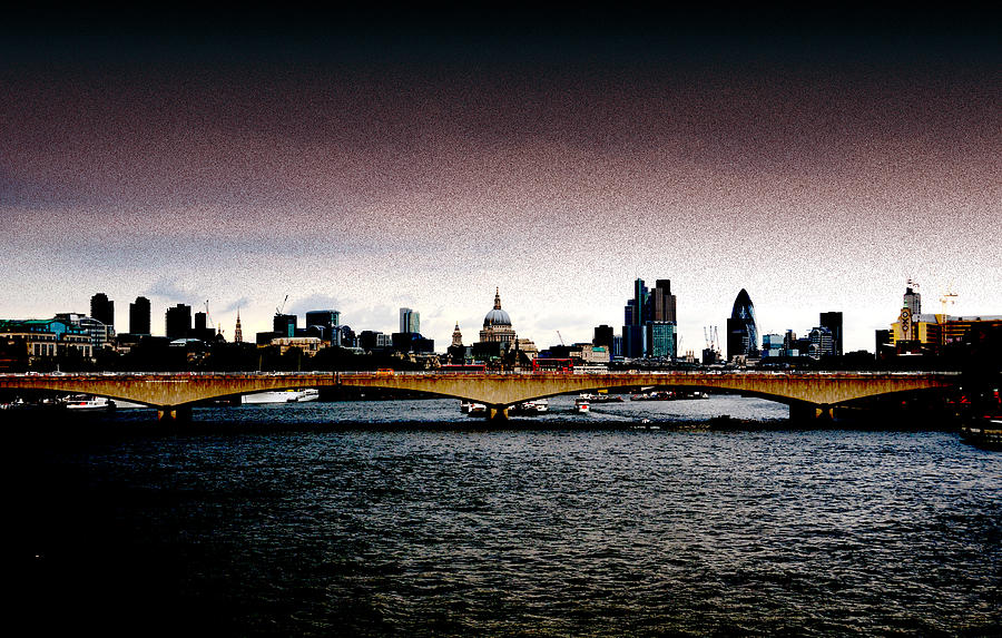 London over the Waterloo Bridge #2 Photograph by RicardMN Photography