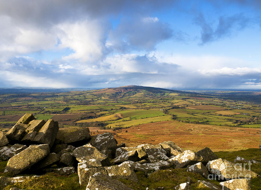 Looking to Brown Clee Hill Photograph by John Hayward - Fine Art America