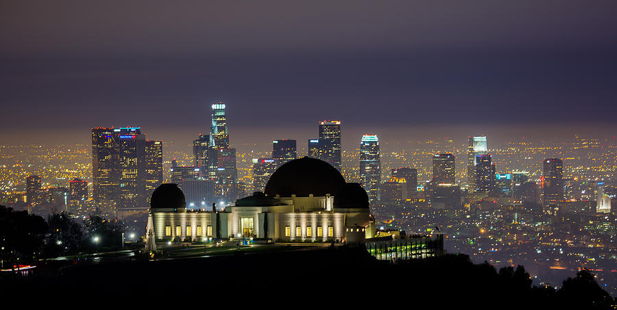 Los Angeles Skyline Photograph - Los Angeles Skyline #2 by Jerome Obille