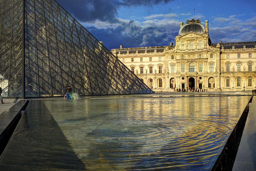 Louvre Photograph by David Tuthill | Fine Art America