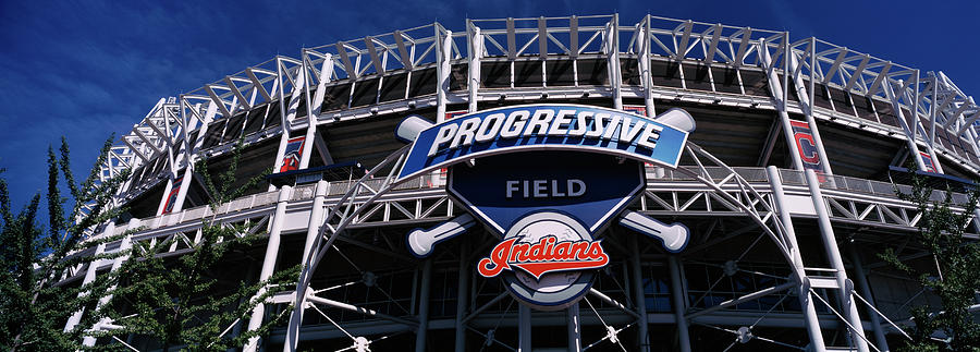 Low Angle View Of A Baseball Stadium Photograph By Panoramic Images 