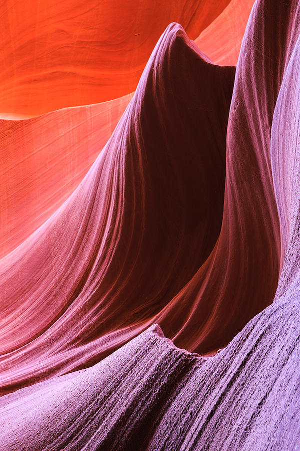 Usa Photograph - Lower Antelope Canyon #3 by Henk Meijer Photography